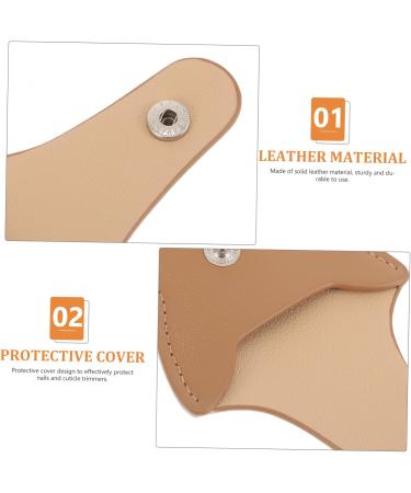 POPETPOP Nail Clipper Protective Cover Nail Clipper Protective Cover Nail Clipper Protective Cover Grooming Scissor Holder Cuticle Bag Nail Protector Dead Pedicure Leather Container - Buy Online on GoSupps.com
