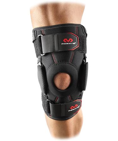 McDavid Side Hinged Knee Brace - Maximum Support & Compression for Stability, Recovery, and Pain Relief - Medium - Buy Online on GoSupps.com