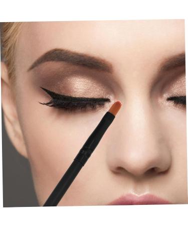 Baluue 10pcs Nose Shadow Brush Cream Blush Brush Eyeshadow Eye Makeup Applicator Black Artificial Fiber - Buy Online on GoSupps.com