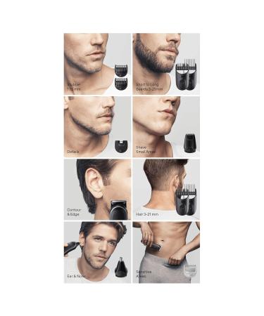 Buy Brown MGK5411 Body Razor 9-in-1 | Top Men's Grooming Tool - International Shipping Available - Buy Online on GoSupps.com
