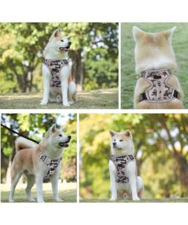 Buy Eyin Dog Harness for Large Dogs - Adjustable Breathable Reflective XL Camouflage Gray - Perfect for Daily Training - Buy Online on GoSupps.com