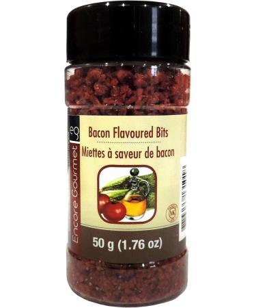 Encore Gourmet Spices & Seasonings - Premium Bacon Bits 4-Pack (50g each) - Perfect for adding a savory and delicious flavor to your meals - Buy Online on GoSupps.com