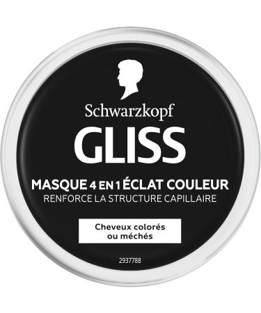 Schwarzkopf - GLISS - 4in1 Mask - Color Radiance - Cranberry Extract - Haptiq System - Creates Micro-Capillary Bonds - Colored or Highlighted Hair - Intense Care - Nourishes & Repairs - 400ml - Buy Online on GoSupps.com