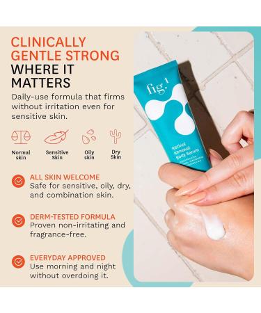 Fig.1 Retinol Body Serum Advanced Skin Booster for Crepey Skin Stretch Marks Anti-Aging & Dark Spots Glowing Non-Greasy Retinoid Treatment with Niacinamide Vitamin C & Retinol 3.4 oz - Buy Online on GoSupps.com