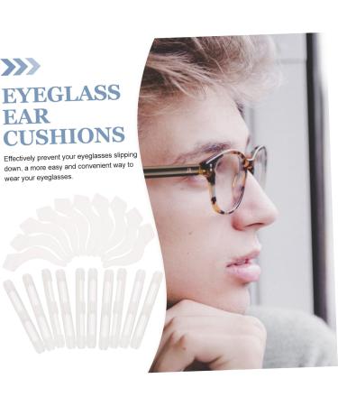 Lurrose 60 Pairs Anti-Slip Eyeglass Grips & Ear Pads - Non-Slip Cover for Glasses - Silica Gel Temples & Holders for Kids & Adults - International Shipping Available - Buy Online on GoSupps.com