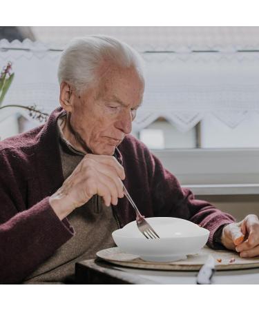Large Scoop Plate Eating Aid with Suction Base for Elderly and Disabled and Users with Limited Dexterity - Buy Online on GoSupps.com
