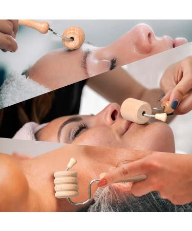 7-in-1 Wooden Facial Massage Tool Set | Face Sculpting & Skin Care | Jawline Roller for Muscle Relief & Fatigue Relief - Buy Online on GoSupps.com