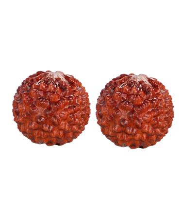 Magiclulu 2st carving finger power finger massage ring toys acupunctive massage massage ball tinker acupressure ball massage ball toy lychi accessories whom wan handicrafts