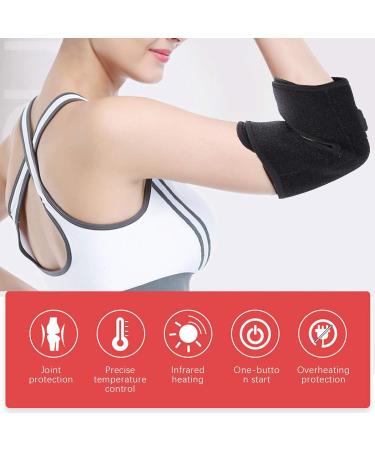 5V Elbow Brace - Heat Pain Relief Support | Adjustable 3 Gears Arm Guard for Health Care - Buy Online on GoSupps.com