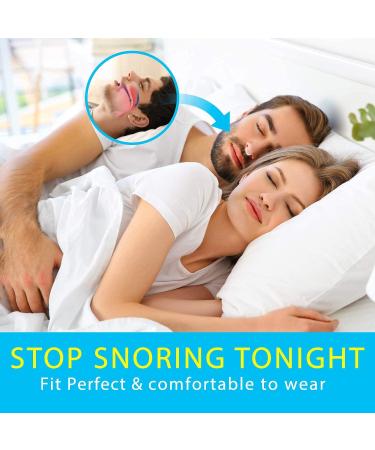 Vicorrect Anti Snoring Devices - 4 Magnetic Nose Clips with 4 Nasal Dilators - Snore Stopper for Deep Sleep - Buy Online on GoSupps.com