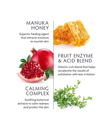 Naturopathica Manuka Honey Shower Body Exfoliator - Hydrating Scrub for Firmer Skin Protects Skin Barrier - 8.4 fl oz - For Men & Women - Buy Online on GoSupps.com
