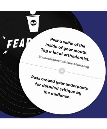 Fear Pong Refreshed Edition: Unleash Your Wild Side with 200+ Horrible Dares - Extreme Adult Card Game for Parties and Game Night - Buy Online on GoSupps.com