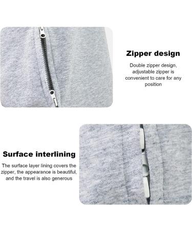 Comfortable Daily Wear Pants for Bedridden Patients Grey XL-XLarge | Ideal for Elderly Care - Buy Online on GoSupps.com