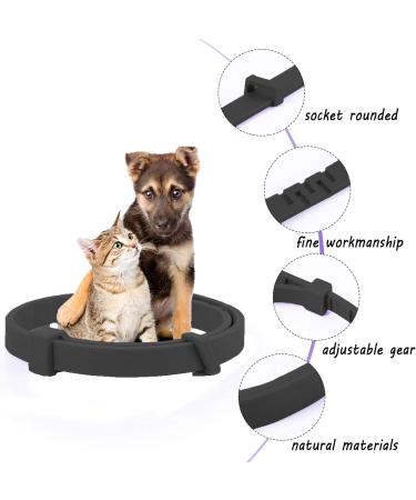 Buy Longhao Waterproof Dog Flea Collar (2 PCs) - Adjustable Tick Protection for Dogs & Cats Fits All Sizes - Shop Now! - Buy Online on GoSupps.com