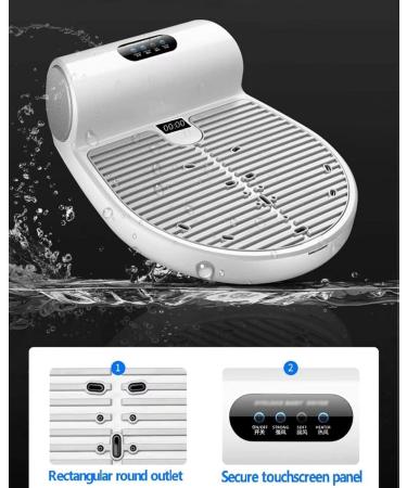 Full Body Dryer for Shower Natural Warm Air Wind/Cool Wind with Weight Scale Body Hair Dryer Negative Ions Body Heater Blow Dryer for Bathroom/hotel Quick Air Drying - Buy Online on GoSupps.com