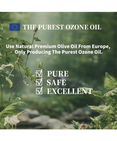 PrO3 Fully Ozoneted Olive Oil-100% Pure Ozone Oil-1 OZ-Glass Dropper Bottle-Organic Natural for Skin Care Essence Oil- Rich in Reactive Oxygen. - Buy Online on GoSupps.com