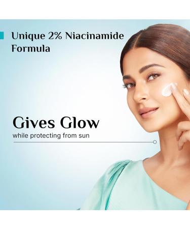 Pilgrim 2% Niacinamide Gel Sunscreen SPF 50+ PA++++ | Lightweight Broad Spectrum UV Protection for Face | Non-Greasy Fast Absorbing Daily Sunscreen | 1.76 Oz (50g) - Buy Online on GoSupps.com