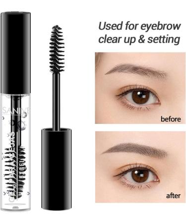 Clear Brow GelLong Lasting Clear Brow Lift Glue Professional Brow Lift Safe Brow Fix Gel for preventing blooming of eyelashes and eyebrows Limitoll - Buy Online on GoSupps.com