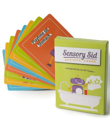 Sensory Sid Activity Cards | Sensory Diet Flash Cards | Therapy Cards for Sensory Processing Disorder