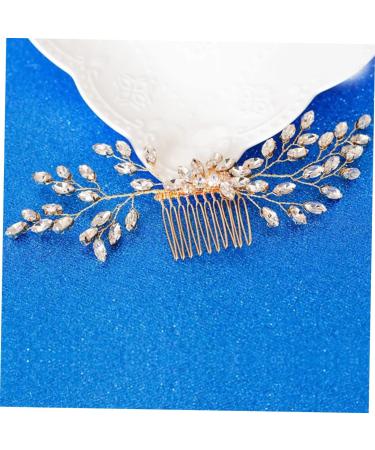Didiseaon Hairpin Hair Comb Headgear Bride Accessories Crystal - Buy Online on GoSupps.com