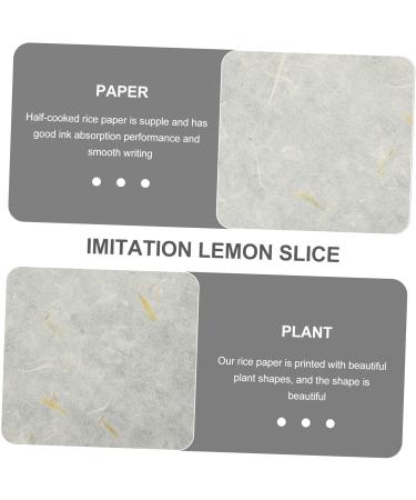 NUOBESTY 120pcs Rice Paper Letterhead Stationary Writing Paper Small Paper Flowers Chinese Style The Flowers - Buy Online on GoSupps.com