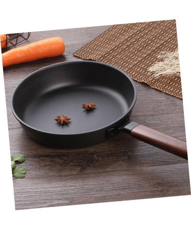 Ciieeo Pan Frying Egg Skillet Nonstick Omelette Skillet Stainless Steel Skillet Non Stick Cookware No Stick Mini Griddle Metal Cooking Utensils Wok Omelette Plate Crepe Wooden - Buy Online on GoSupps.com