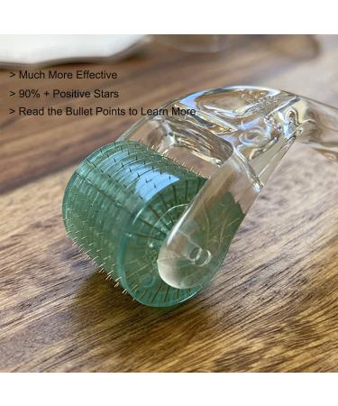 Koi Beauty Professional 200 Pins Titanium Derma Roller for Face & Body - Microneedling Beard Roller 0.5 mm - Promotes Hair Growth at Home - Buy Online on GoSupps.com