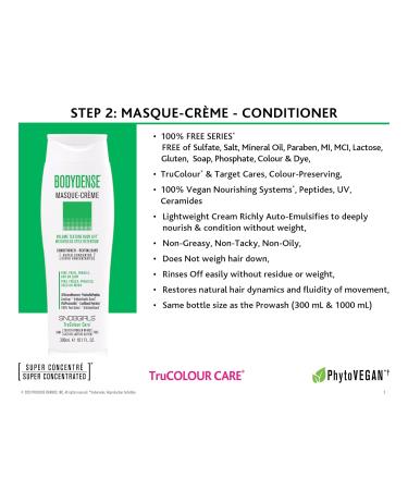 BODYDENSE Vegan Plumping Deep Conditioner | 1-Minute Hair Mask for Volume & Hydration | Perfect for Fine Dull Dry Hair - Buy Online on GoSupps.com