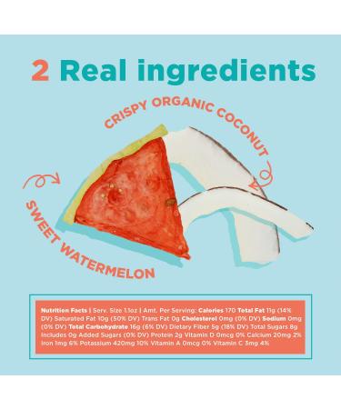 RIND Snacks Coco-Melon Dried Fruit Superfood 2.75oz 3 Pack - Organic Coconut Watermelon, High Fiber, Vegan, Paleo, Non-GMO - Buy Online on GoSupps.com