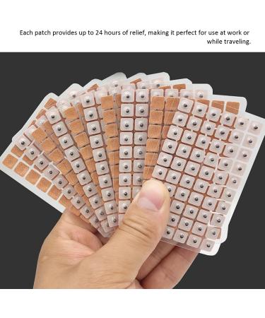 100 Transparent Ear Acupuncture Point Plaster - 600 Ear Beans & Tweezers | Ear Seed Acupuncture for Ear Point Massage - Boost Wellness & Relief - Buy Online on GoSupps.com