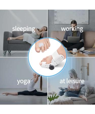 LOEFLIVG Adjustable Bunion Splint Toe Straightener - Pain Relief Corrector for Women & Men - Buy Online on GoSupps.com