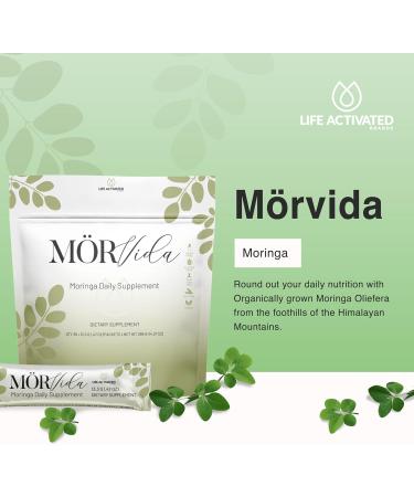 M rvida Daily Supplement - Moringa Oleifera from The Himalayas - High in Vitamin C Calcium & Protein -Rich in Minerals Protein & More - 30 Sachets - Buy Online on GoSupps.com