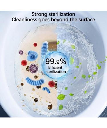 Toilet Cleaner Super Powerful Effective Bathroom/WC Descaler Cleans Toilet Bowl & Under Loo Rim Limescale & Stain Remover Deodorizing and Removin Household Use Toilet Cleaner (12pcs) - Buy Online on GoSupps.com