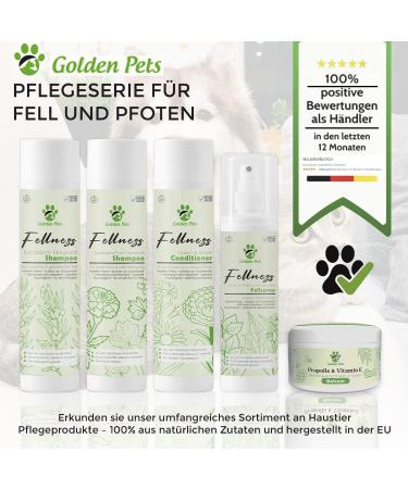 Golden Pets Test Grade Ear Cleaner for Dogs & Cats - 100% Natural 250ml - Relieve Itching & Inflammation + Free E-Book - Buy Online on GoSupps.com