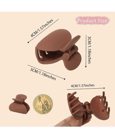 HAIMEIKANG Small Hair Claw Clips - 12PCS Mini Hair Clamps for Thin Thick Hair - 1.6 Inch No Slip Mini Banana Clips for Girls Kids - Buy Online on GoSupps.com