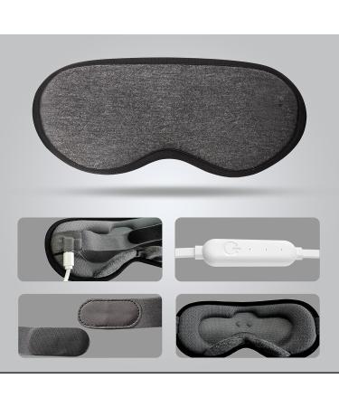 TEMGCO Heated Eye Mask - USB Steam Warm Compress for Dry Eye Relief - Buy Online on GoSupps.com