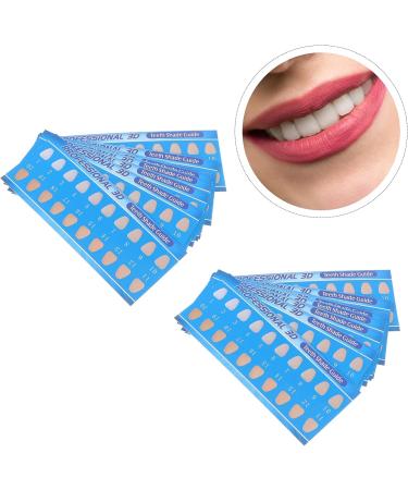 50Pcs Healeved Veneers Teeth Shade Guide - Dental Tool for Whitening & Bleaching - Color Chart for Dentist - Oral Care Supplies - Buy Online on GoSupps.com