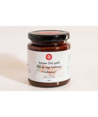 Traditional Gochujang (Chili paste) from South Korea - 100% local Korean ingredients. Slow fermentation Aged in clay pots. 200 gram - Buy Online on GoSupps.com