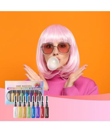 Pbi de craie pour filles peigne lavable mascara couleur | Peigne pour 8 couleurs putr lavable - Buy Online on GoSupps.com