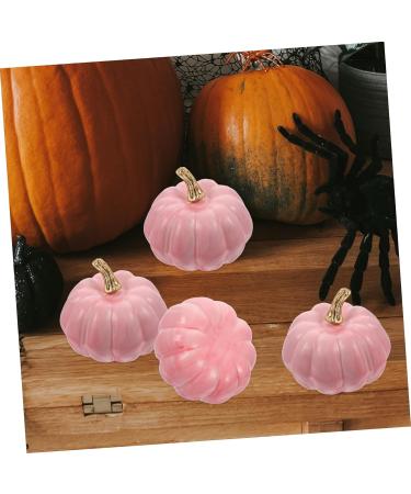 Homoyoyo 10pcs pink halloween decor halloween decorations artificial pumpkins halloween centerpiece Halloween Pumpkin Halloween Party Ornament Pumpkin Decor supplies Foam fake pumpkin - Buy Online on GoSupps.com