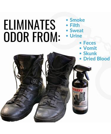 Arrest My Vest Military Grade Odor Eliminating Spray for Body Armor & Tactical Gear - Safe on K9's - 2 16 oz Bottles - Buy Online on GoSupps.com