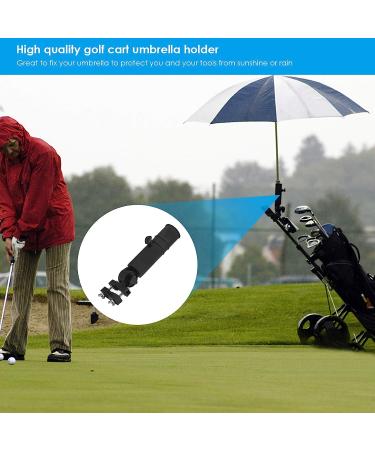 OhhGo Golf Trolley Umbrella Holder - Universal Golf Cart Stand - Black - Buy Online on GoSupps.com