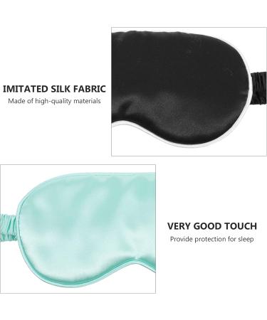 Healifty 2Pcs Soft Comfortable Sleep Eye Masks - Night Eye Cover for Home, Travel, Office - Mixed Color - Buy Online on GoSupps.com