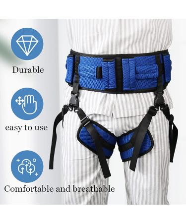 Gait Belt Walking Transfer Belt with Leg Loops Physical Therapy Medical Nursing Safety Gait Assist Device L Star of Light - Buy Online on GoSupps.com