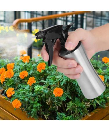 Tixiyu Plant Spray Bottle 250ML Stainless Steel Hand Press Water Spray Bottle for Plants Multifunctional Pump Pressure Flower Watering Can - Buy Online on GoSupps.com