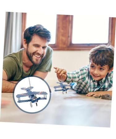 HAKIDZEL Cake Decoration Retro Airplane Figurine Micro Toys Desktop Toys Mini Airplane Toy for Kids Cake Topper Decor Airplane Cupcake Toppers Mini Toy Wrought Iron Model Airplane Car Model - Buy Online on GoSupps.com