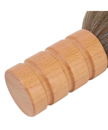 Ergonomic Shaving Brush for Men - Soft Nylon Hair & Wooden Handle Resistant & Versatile - Buy Online on GoSupps.com