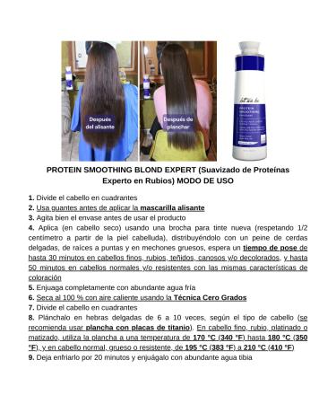 Let Me Be Protein Smoothing Blond Expert - Purple Toning Matizador for Frizz-Free Shine | 1000 ml - International Shipping - Buy Online on GoSupps.com