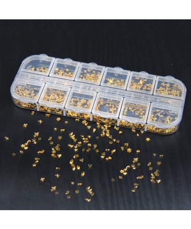 FOCCTS Nail Art Stones & Dotting Tools - 3D Glitter Nail Decoration Set for Stunning Nail Designs & Accessories - Buy Online on GoSupps.com