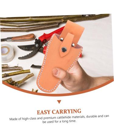 6 PCS Pruning Shears Fanny Pack - Gardening Tool Case & Leather Scissor Holder Pouch - Buy Online on GoSupps.com